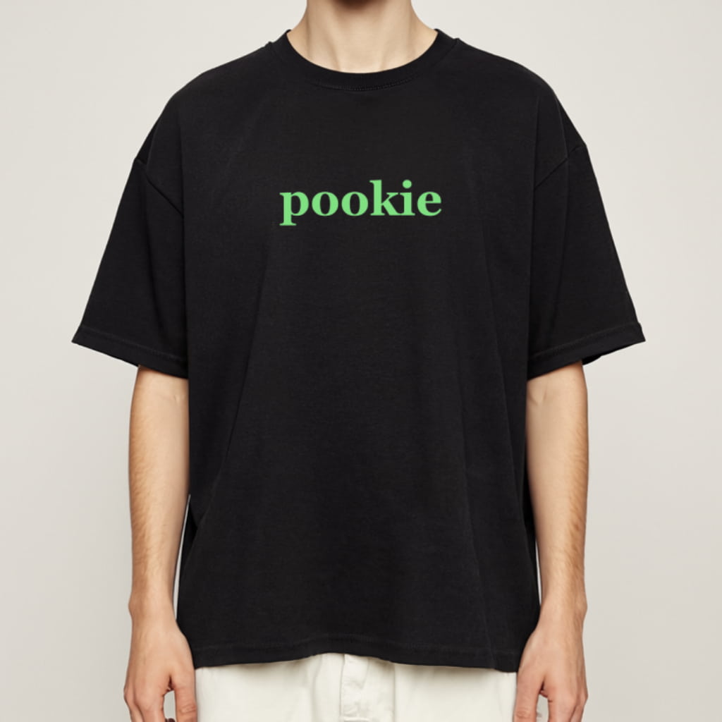 Crew neck, Drop shoulder T-shirt