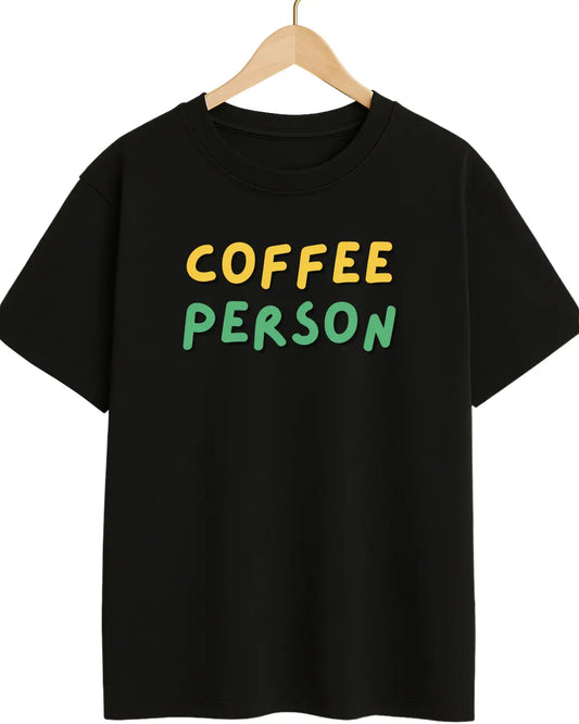 Coffee Person Graphic T-shirt - Unisex