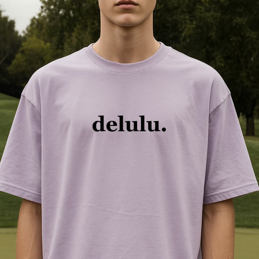 Crew neck, Drop shoulder T-shirt