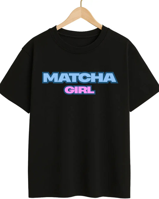 Matcha Girl Graphic T-shirt for Women